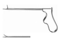 БАК ВУШН. ПІНЦЕТ АЛІГАТОР. 135MM